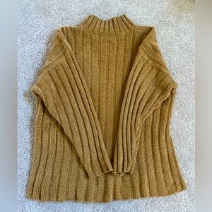 Forenza Vintage Sweater Gold/Mustard Sz L